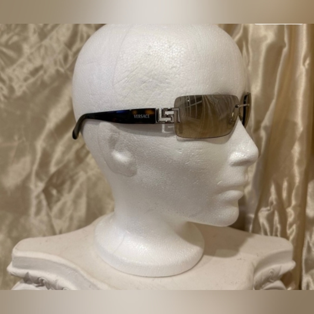 Versace MOD 2017 Rimless Sunglasses Vintage - Picture 11 of 11